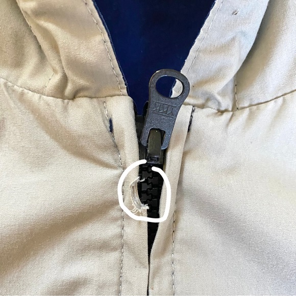 POLO BY RALPH LAUREN MEN’S 100% COTTON REVERSIBLE HOODED JACKET SIZE XL - Picture 12 of 16